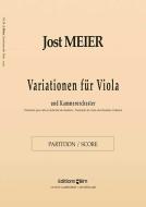 Variations for viola and chamber orchestra Standard