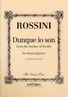 Dunque io son - Barber of Seville Standard