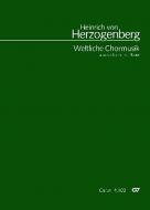 Weltliche Chormusik a cappella und mit Klavier 