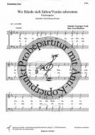 Wo Hände sich falten/Venite, adoremus 