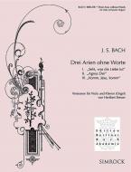 Drei Arien ohne Worte 