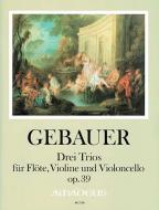 Three trios op. 39 