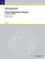 5 fragments français de Rainer Maria Rilke Standard