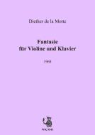 Fantasie für Violine und Klavier - 1968 