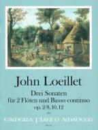3 sonatas op. 2/8, 10, 12 