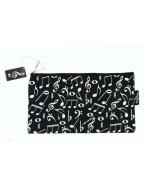 Pencil case notes black 