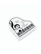 Radierer Klavierform "All I Need Is Music" 
