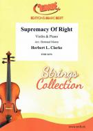 Supremacy Of Right Standard