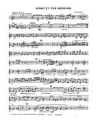 Quartet For Brass Op.15 