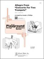 Allegro from Concerto for Two Trumpets 