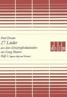 27 Lieder aus dem Dreistrophenkalender Heft 2 