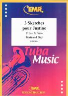 3 Sketches pour Justine Standard