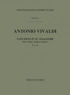 Concerto B Flat Major 2 Violins Strings Continuo Rv524 Fi#40 T107 