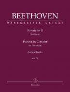 Sonata in G major op. 79 - 'Sonate facile' Standard