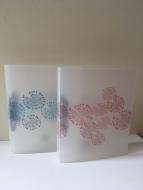 Hard folder Hidden Music (set of 2: red & blue) 