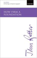 How firm a foundation 