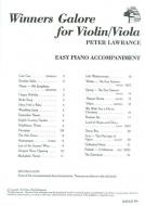Winners Galore for Viola: Easy Piano Accompaniment 