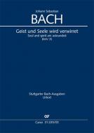 Soul and spirit are astounded BWV 35 Standard