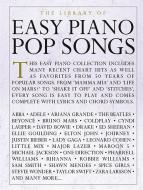 The Library Of Easy Piano Pop Songs 