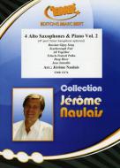 4 Alto Saxophones & Piano Vol. 2 Standard
