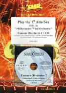 Play the 1st Alto Sax: Famous Overtures 2 Standard