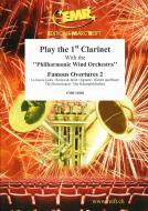 Play the 1st Clarinet: Famous Overtures 2 Standard