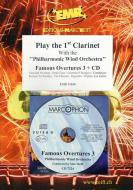 Play the 1st Clarinet: Famous Overtures 3 Standard
