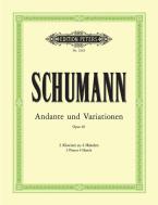 Andante and Variations in B flat op. 46 