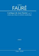 Cantique de Jean Racine op. 11 