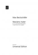 Nesciens mater 