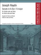Sonate Nr. 2 A-Dur aus Sechs Sonaten, Hob. VI:2 