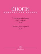 24 Préludes op. 28 - Prélude op. 45 Standard