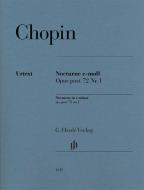 Nocturne in e minor op. post. 72 no.1 