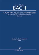 Ah I see now, as I to the wedding bidden BWV 162 Standard