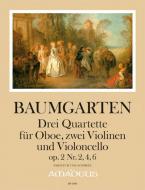 Three quartets op. 2 No. 2, 4, 6 