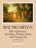 Three quartets op. 2 Nr. 1, 3, 5 