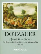 Quartet in B flat major op. 36 