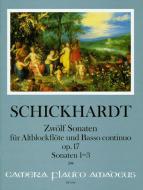 12 sonatas op. 17 Vol. I: Sonatas 1-3 