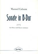 Sonata in Bb-major for oboe and b. c. 