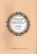 Sonate A-Dur Nr. II 