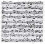 Napkins Sheet Music Design (12 pieces) 