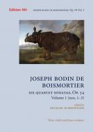 Six quartet sonatas op. 34 Vol. 1 