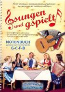 Gsungen und gspielt - Notenschrift passend zur Harmonika in G-C-F-B 