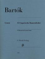 15 Hungarian Peasant Songs 