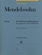 At The Piano - Mendelssohn 