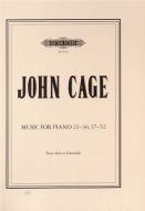 Music for Piano 21-36; 37-52 