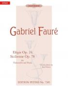 Elégie Op. 24; Sicilienne Op. 78 
