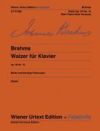 Waltzes op. 39/15 for piano 