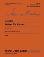 Waltzes op. 39/15 for piano 