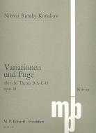 Variations And Fugue Op. 10 